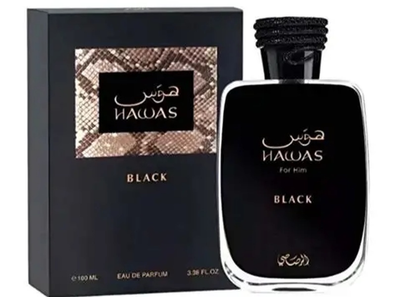 Image Produto Hawas Black Rasasi  Eau de Parfum 100 ML