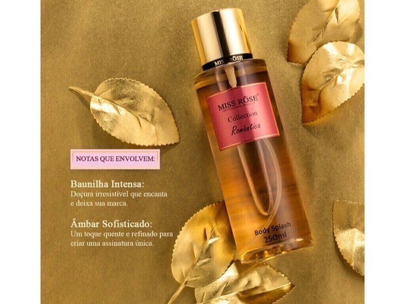 Image Produto Body Splash Miss Rôse Collection Romântica 250 ML