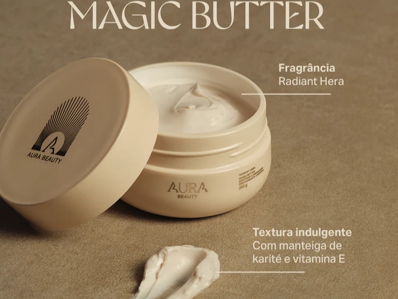 Image Produto Magic Butter Radiant Hera Aura Beauty 200 G