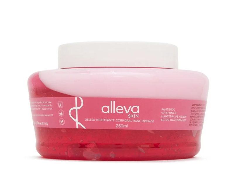 Image Produto Geleia corporal Alleva 250 G Rose Essence