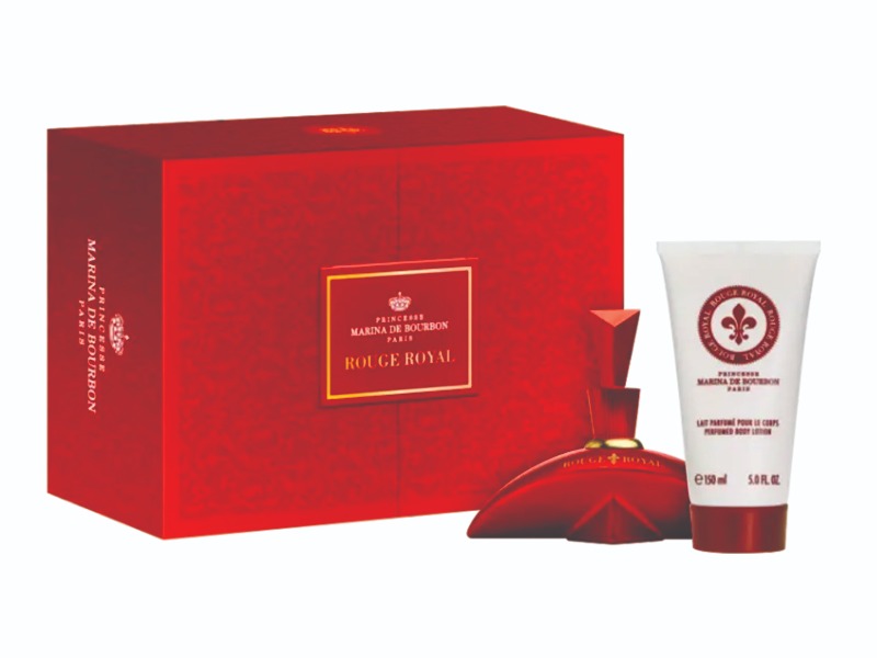 Image Produto Coffret Marina de Bourbon Kit - Rouge Royal + Body Lotion + Necessaire